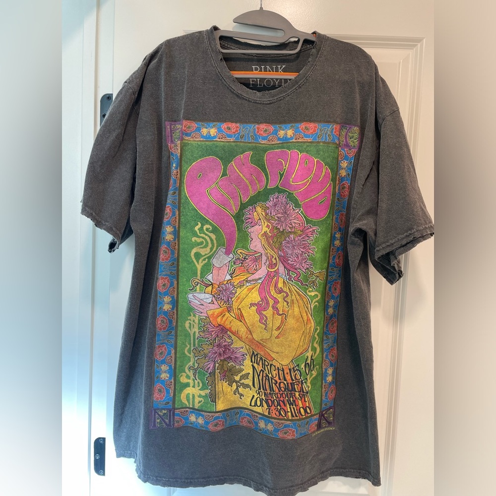 Pink Floyd Oversized Graphic Tee